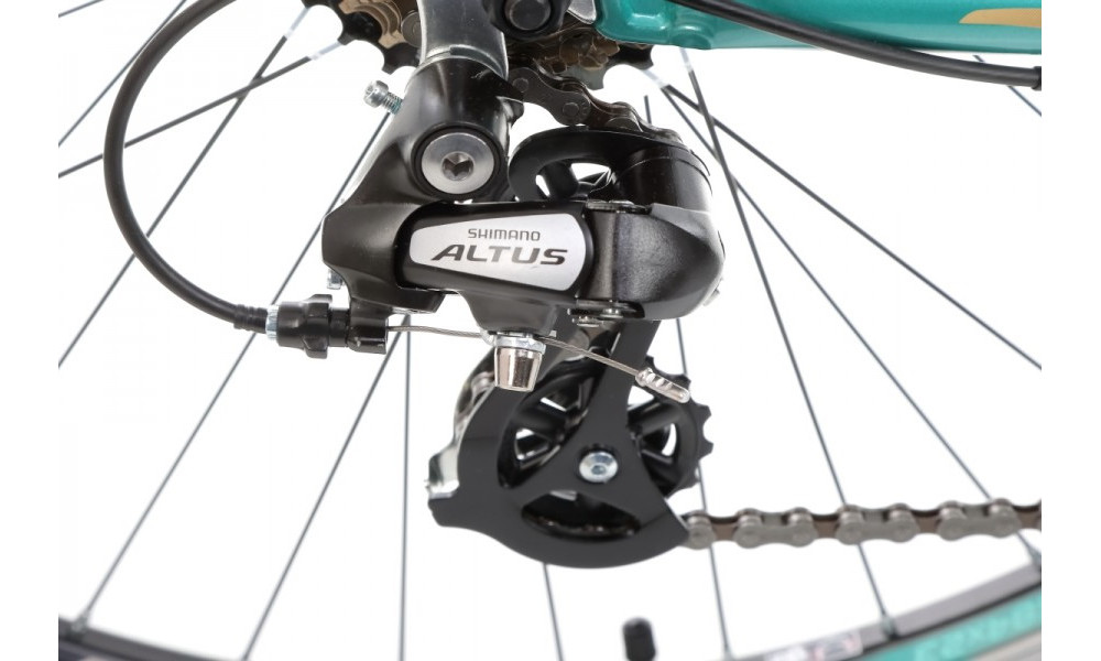 Velosipēds Romet Jolene 7.0 27.5" 2022 turquoise - 10