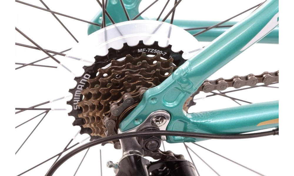 Velosipēds Romet Jolene 7.0 27.5" 2022 turquoise - 11