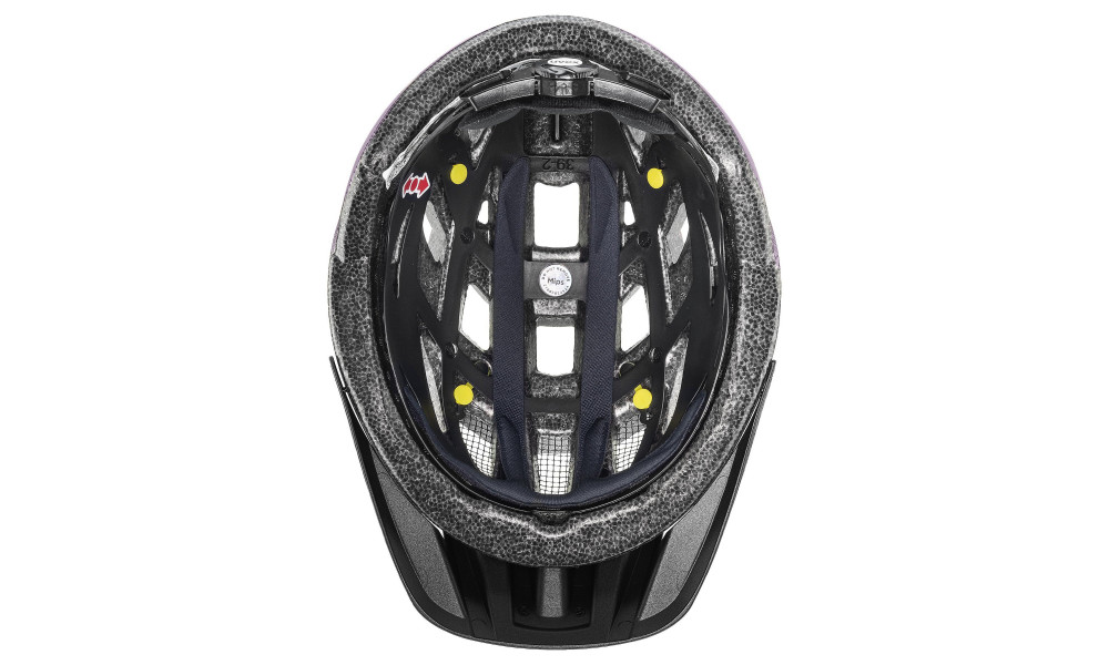 Ķivere Uvex i-vo cc MIPS black-plum matt - 4
