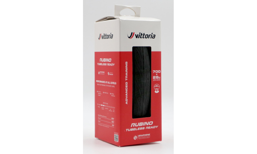 Riepa 28" Vittoria Rubino V G2.0 TLR Fold 700x30c / 30-622 black - 3