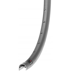 Aploce Mach1 ER-20 Disc 28" - 622x19C Silver 32H ZigZag with eyelets V9