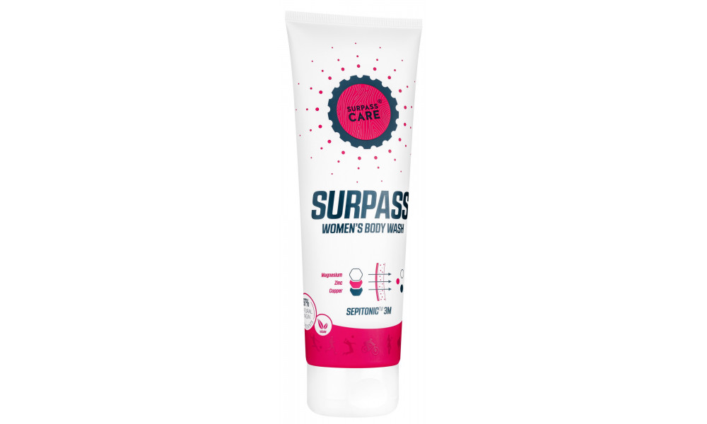 Matu un ķermeņa mazgāšanas želeja Surpass Sepitonic Women 250ml - 3