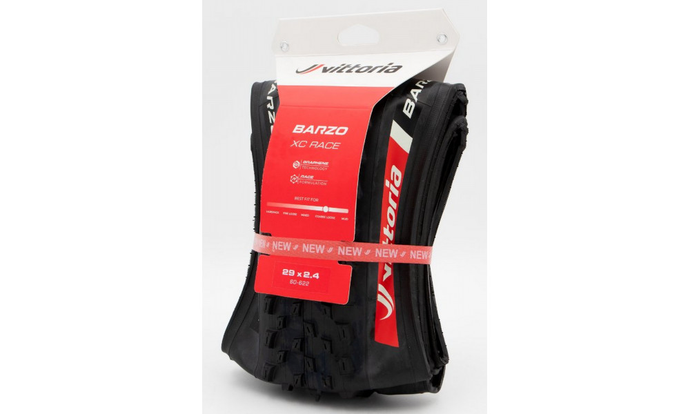 Riepa 29" Vittoria Barzo XC Race TLR Fold 29x2.4 / 60-622 black - 2