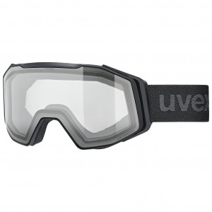 Brilles Uvex gravity black matt / clear-clear