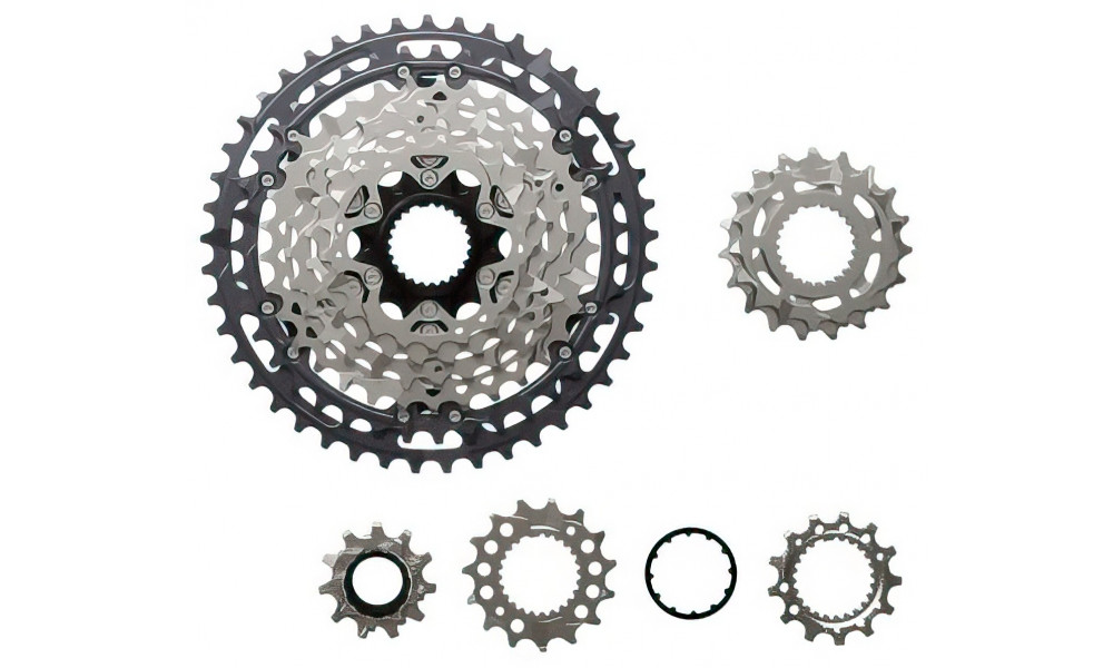 Aizmugurējie zobratu blok Shimano XT CS-M8200 12-speed - 3