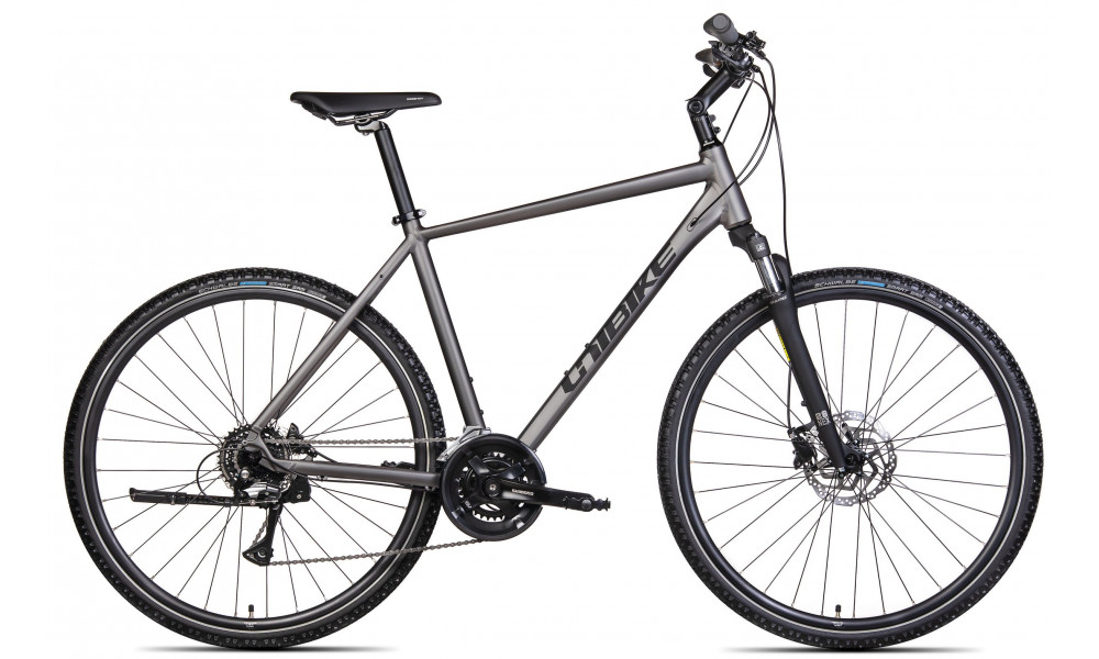 Velosipēds Unibike Flash GTS 2025 graphite - 1