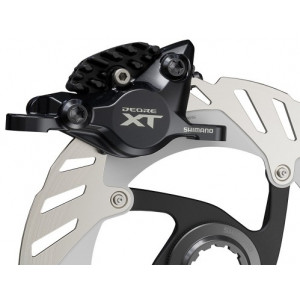 Disku bremžu suports Shimano XT BR-M8200 2-piston Metal w/Fin