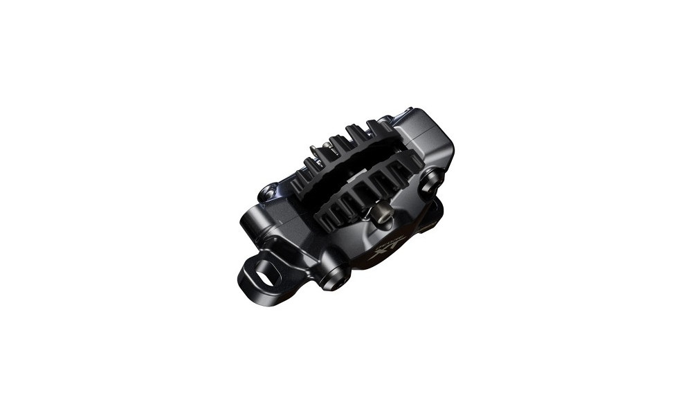 Disku bremžu suports Shimano XT BR-M8200 2-piston Metal w/Fin - 4