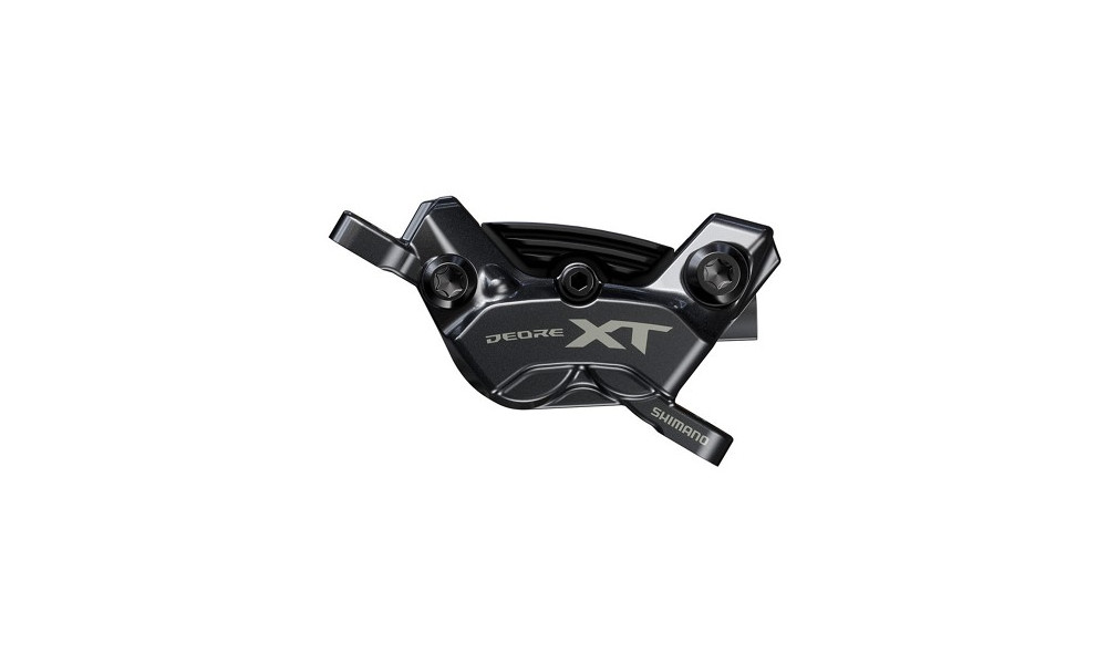 Disku bremžu suports Shimano XT BR-M8220 4-piston Metal w/Fin - 1