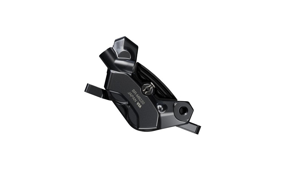 Disku bremžu suports Shimano XT BR-M8220 4-piston Metal w/Fin - 5