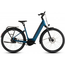 Elektro velosipēds Cube Supreme Hybrid Deluxe Pro 600 Easy Entry 26 electricblue'n'chrome 2026