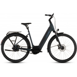Elektro velosipēds Cube Supreme Hybrid Deluxe SLT 600 Easy Entry metalblue'n'reflex 2026