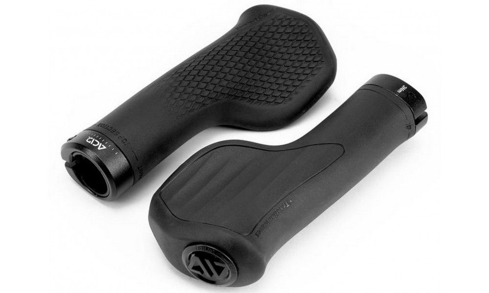 Stūres rokturi ACID Travel Comfort Lock-on black - 2 Stūres rokturi ACID Travel Comfort Lock-on black - 2