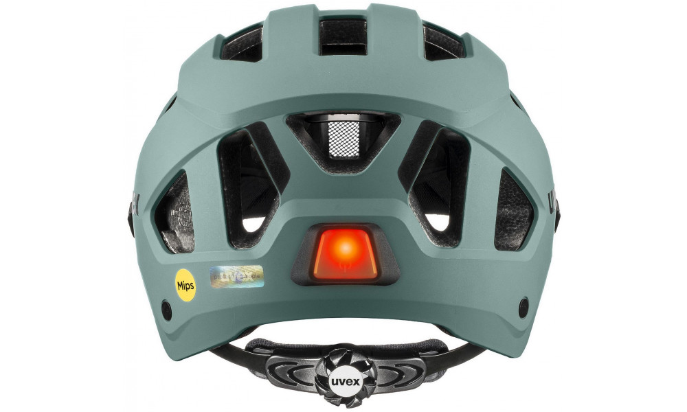 Ķivere Uvex stride visor MIPS sage green matt - 4