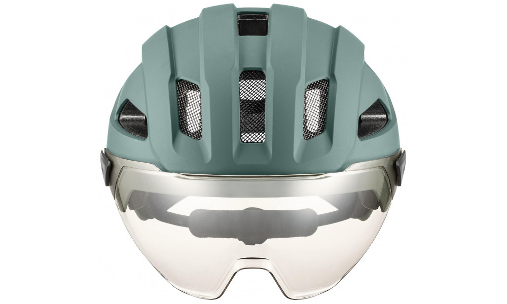 Ķivere Uvex stride visor MIPS sage green matt - 7