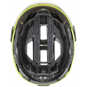 Ķivere Uvex stride visor MIPS lime matt