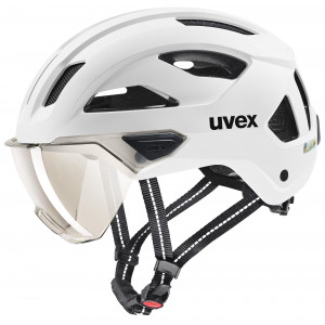 Ķivere Uvex stride visor white matt