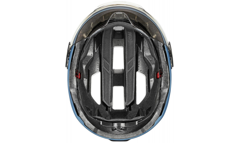 Ķivere Uvex stride visor stone blue matt - 2