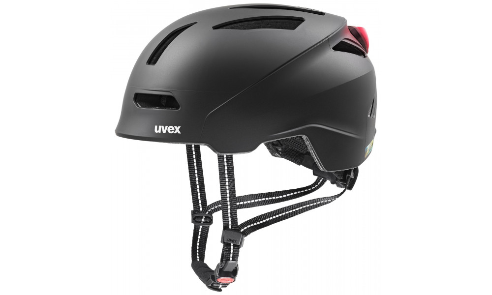 Ķivere Uvex urban planet LED black matt - 8