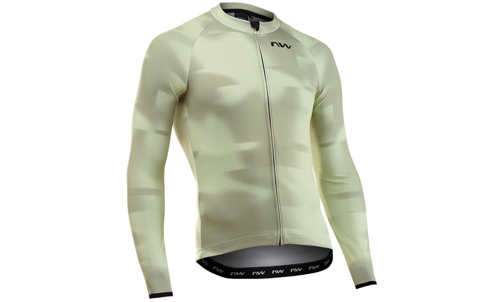 Velos krekls Northwave Blade L/S cottage green - 1