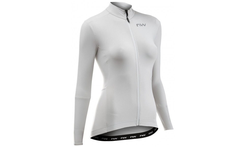 Velos krekls Northwave Fahrenheit WMN L/S light grey - 1