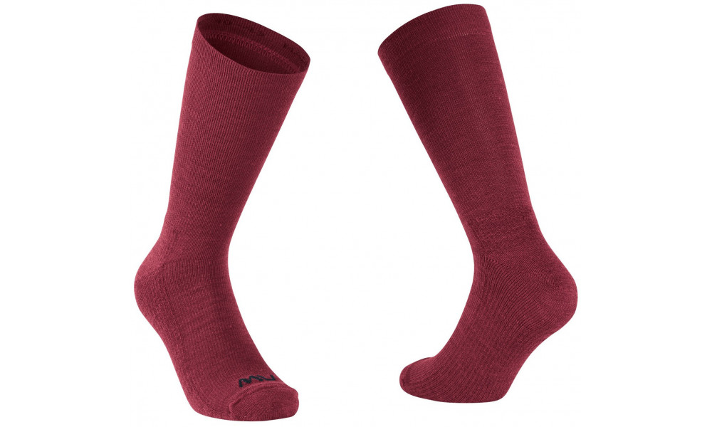 Velo zeķes Northwave Switch High red cabernet-XS (34/36) 