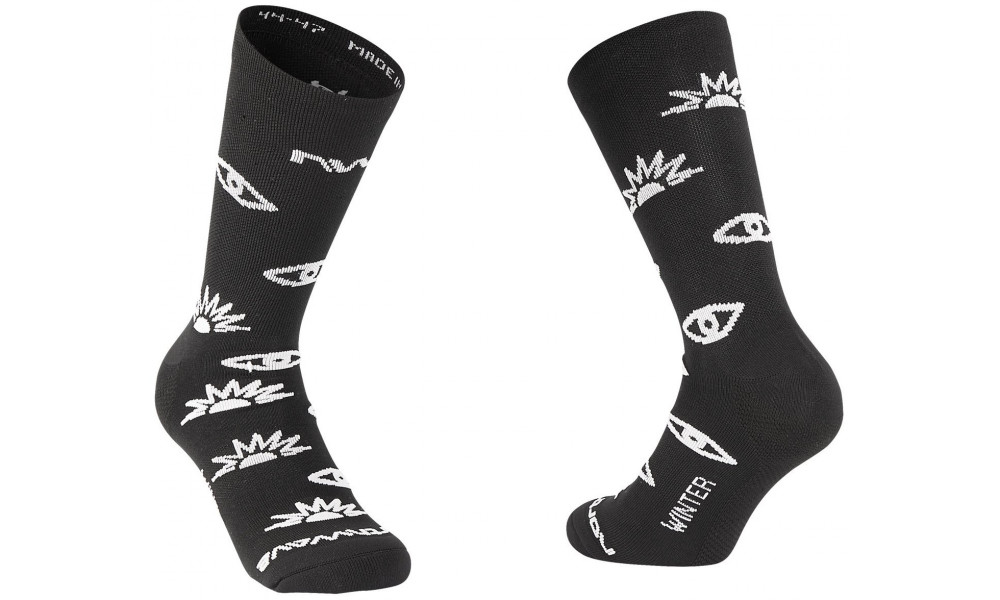 Velo zeķes Northwave Eyes black-XS (34/36) 