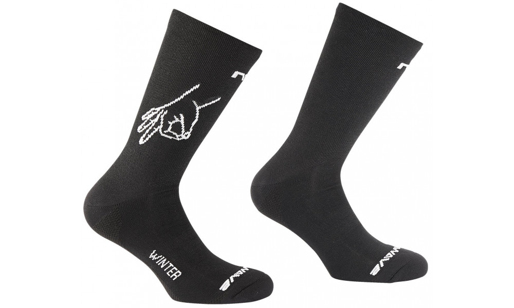 Velo zeķes Northwave Sign black-XS (34/36) - 2