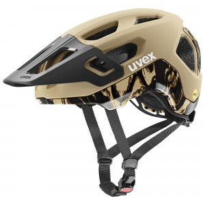 Ķivere Uvex react MIPS desert-black matt