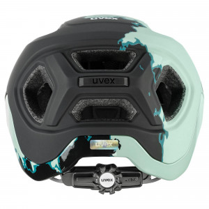 Ķivere Uvex react jade-black matt