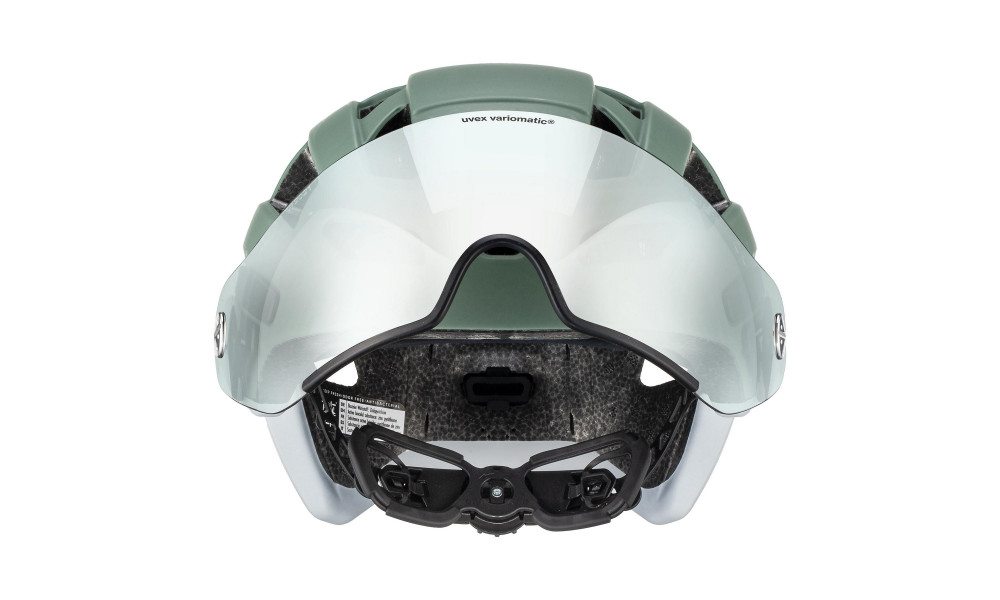 Ķivere Uvex finale visor V moss green-cloud matt - 5