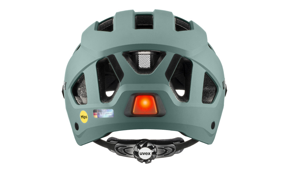 Ķivere Uvex stride visor MIPS sage green matt - 2