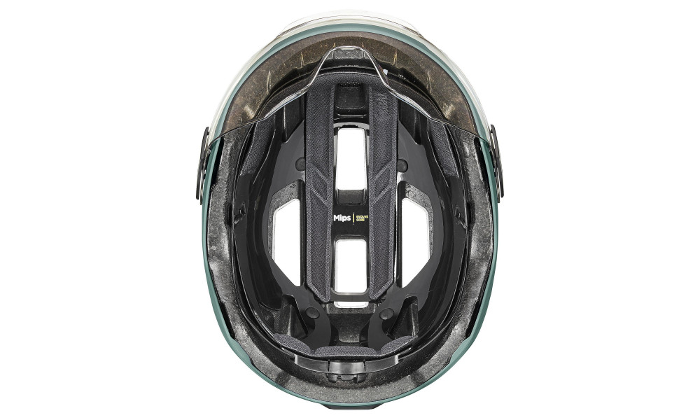 Ķivere Uvex stride visor MIPS sage green matt - 4