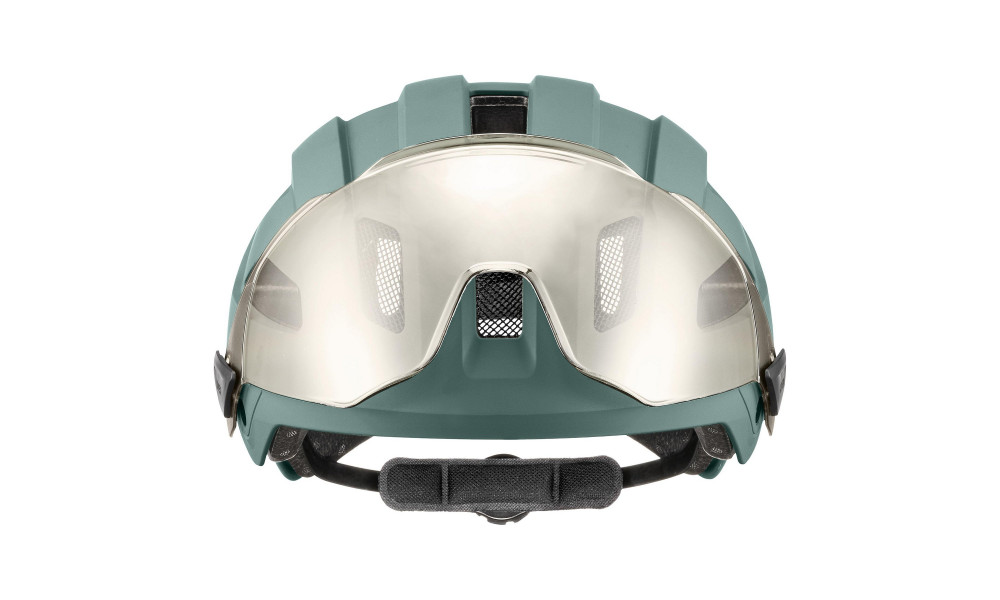 Ķivere Uvex stride visor MIPS sage green matt - 5