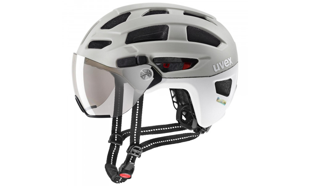 Ķivere Uvex finale visor sand-white matt - 3