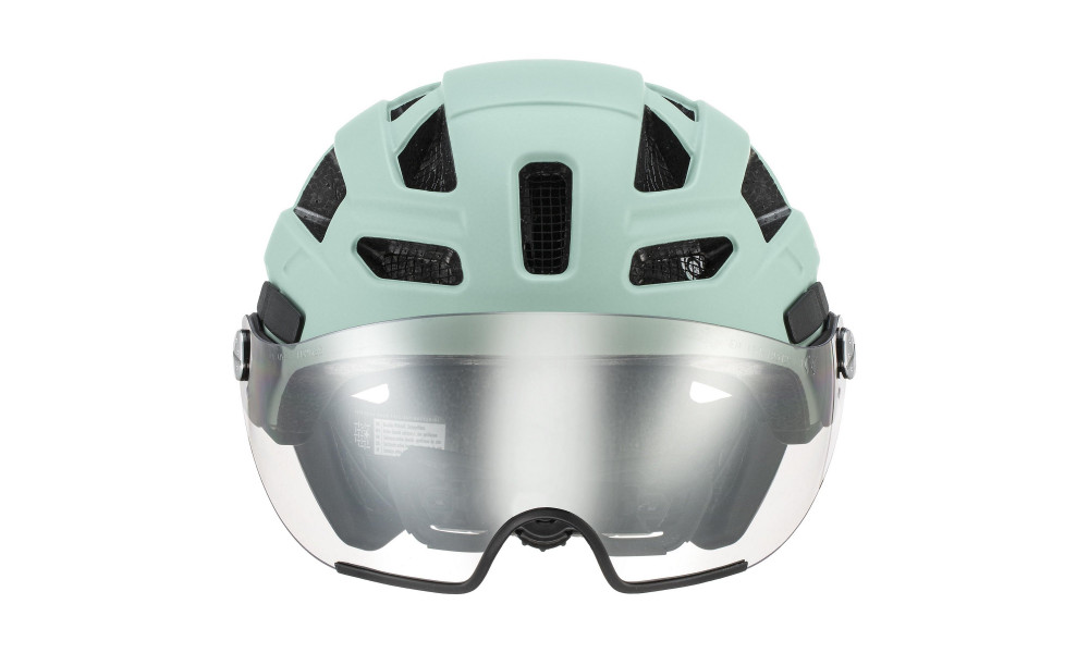 Ķivere Uvex finale visor jade-black matt - 6