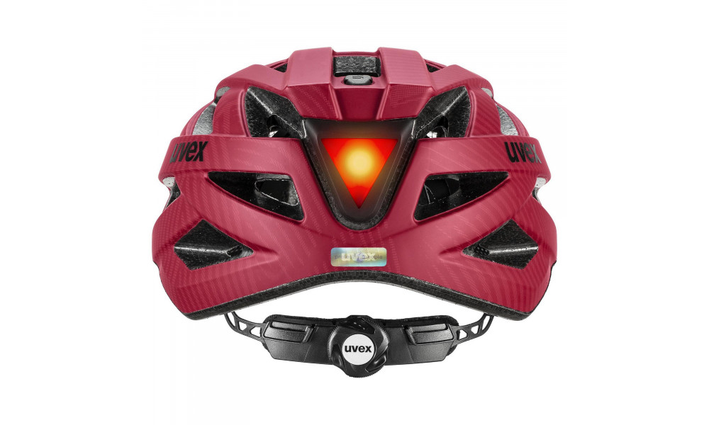 Ķivere Uvex city i-vo ruby red matt - 2