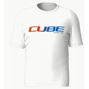 T-krekls Cube Organic Teamline white