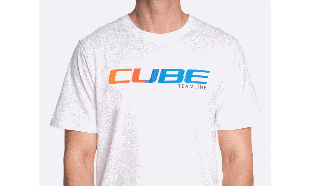 T-krekls Cube Organic Teamline white - 2