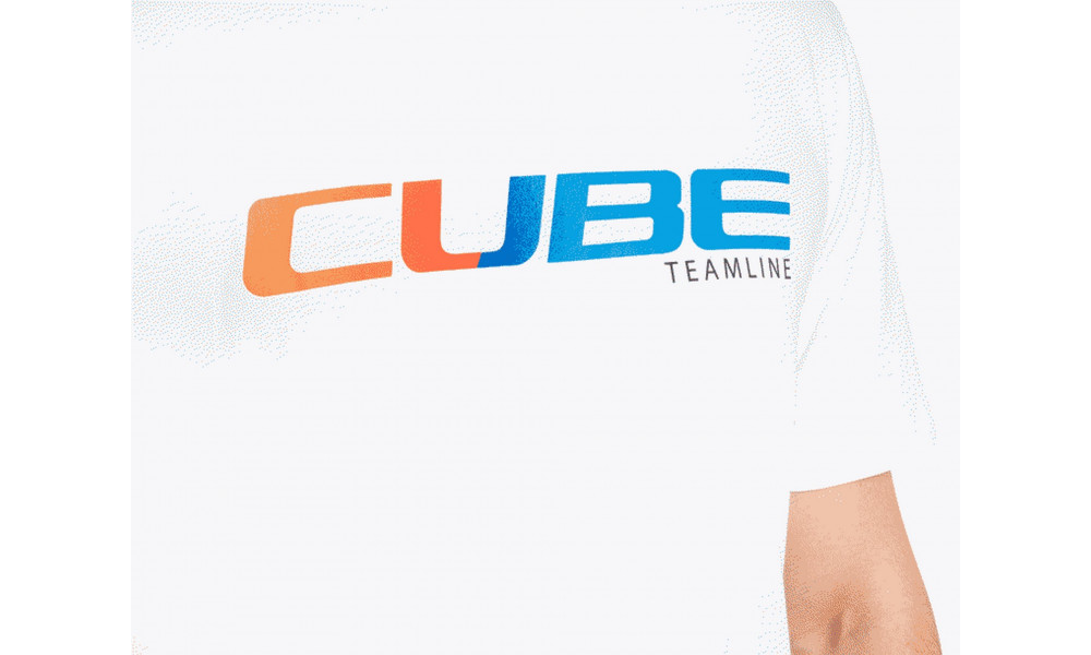 T-krekls Cube Organic Teamline white - 4