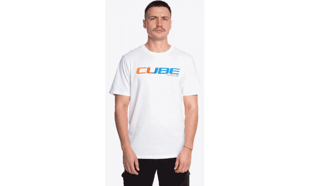 T-krekls Cube Organic Teamline white - 5