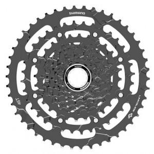 Aizmugurējais zobratu bloks Shimano CUES CS-LG400 9-speed Aizmugurējais zobratu bloks Shimano CUES CS-LG400 9-speed
