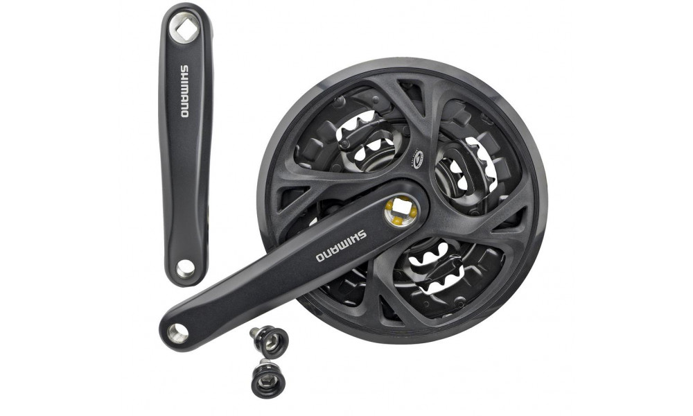 Priekšējie zobratu blok Shimano ALTUS FC-M371-44T 175MM 9-speed black 