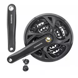 Priekšējie zobratu blok Shimano ALTUS FC-M371-44T 175MM 9-speed black