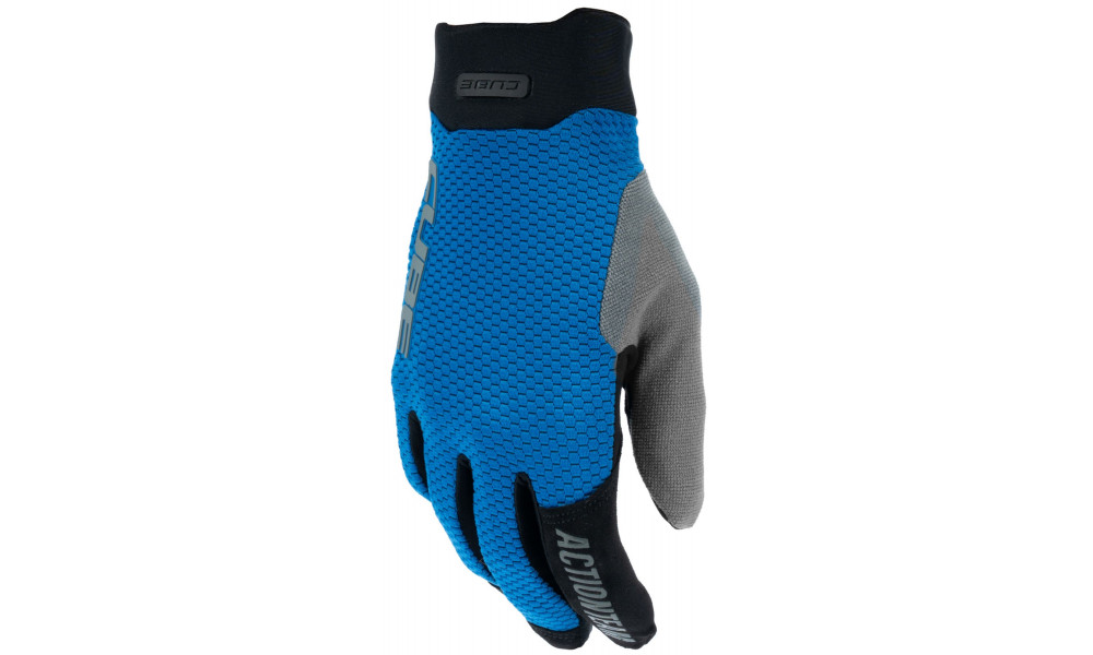 Velo cimdi Cube Gravity Long X Actionteam blue - 1