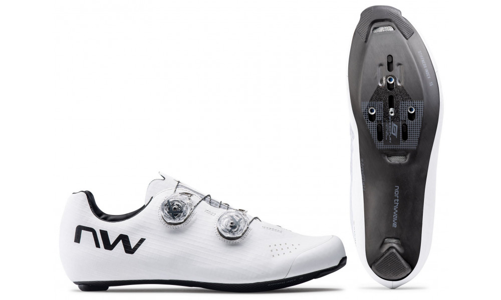 Velo apavi Northwave Extreme Pro 3 Road white-black - 12