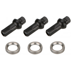 Spieķi NEWMEN MTB SP D-light 304mm with nipples (3 gab.)