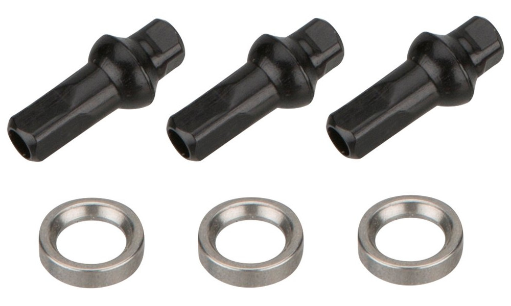 Spieķi NEWMEN MTB SP Race Inox 284mm with nipples (3 gab.) - 2