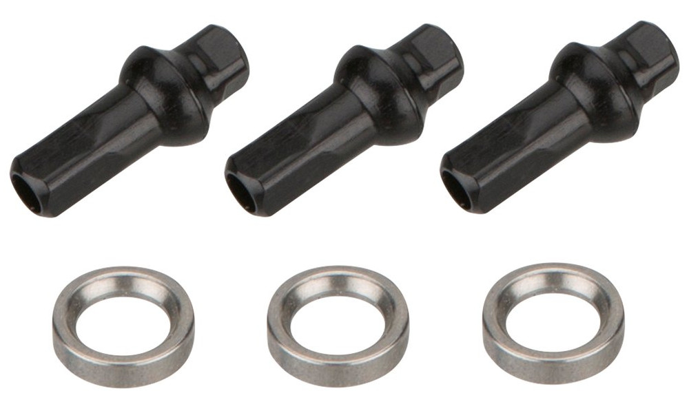 Spieķi NEWMEN MTB SP Race Inox 302mm with nipples (3 gab.) - 2