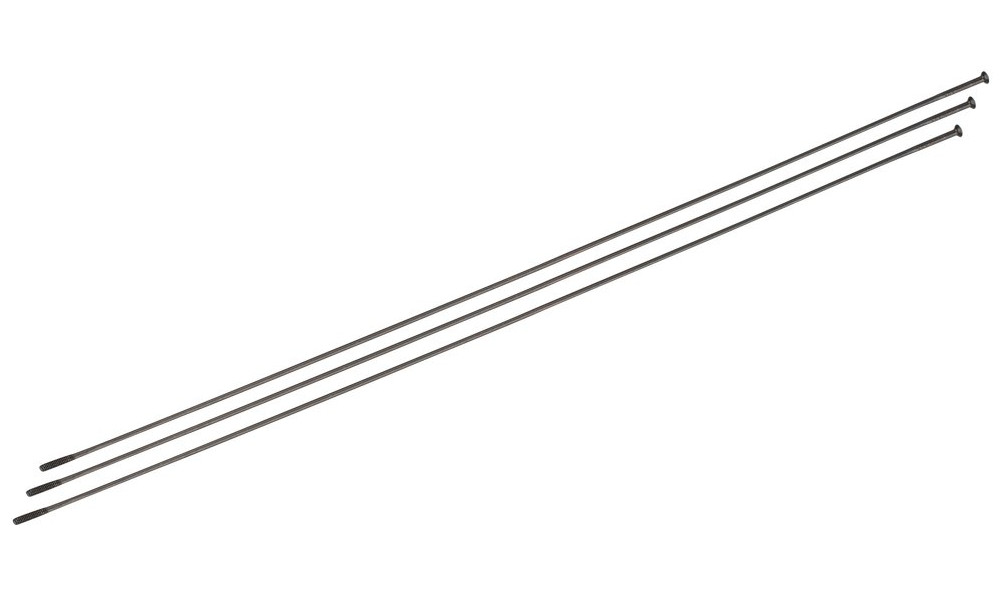 Spieķi NEWMEN MTB SP Race Inox 304mm with nipples (3 gab.) - 1